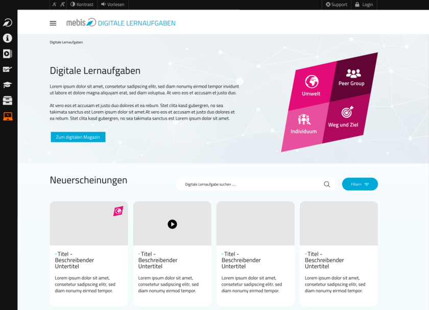 ByCS | Mebis Digitale Lernaufgaben