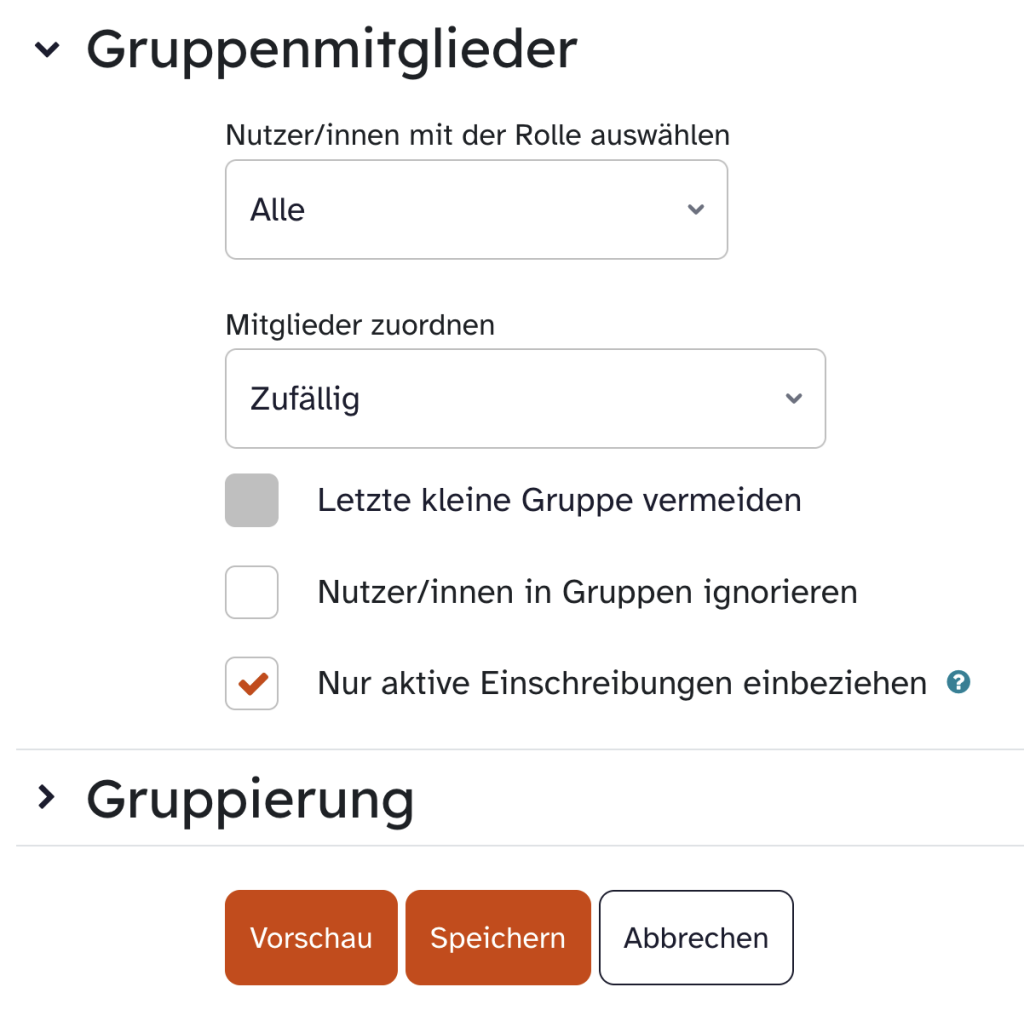 ByCS | Gruppen Automatisch Anlegen