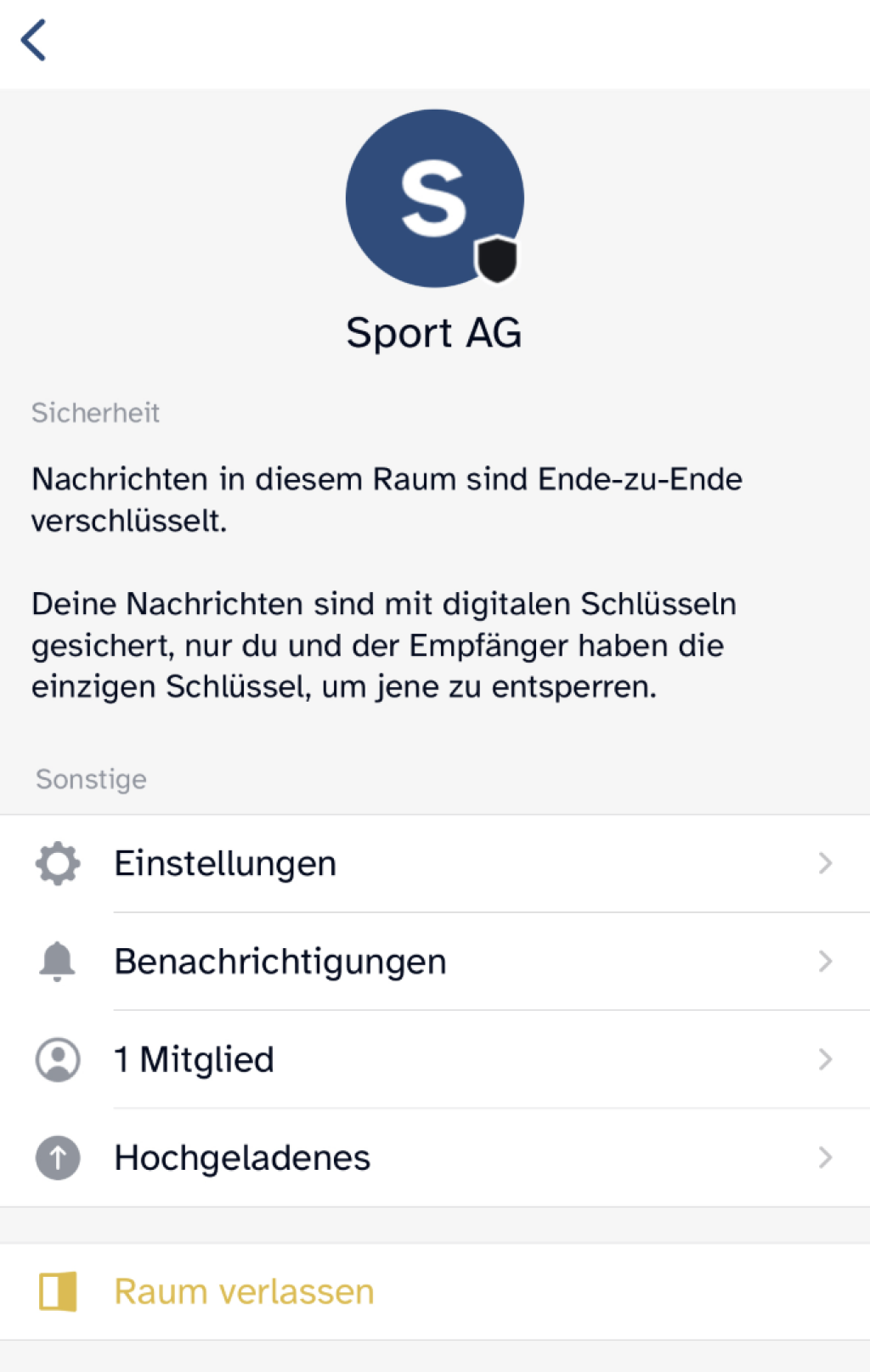 ByCS | Rollen Und Berechtigungen In Einem Raum Verwalten (iOS)